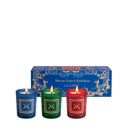 1, 2, 3 Noël ! Limited edition - Trio of scented candles
