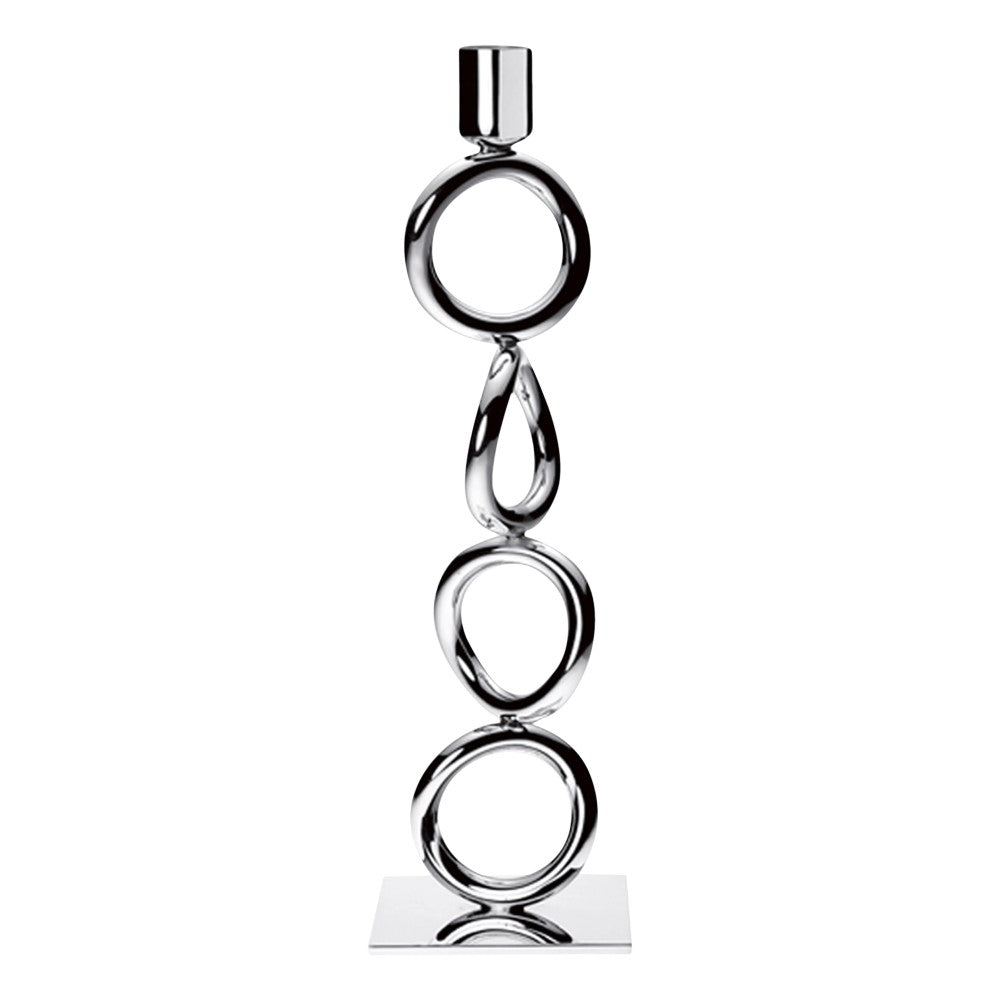 Vertigo Four-Ring Candlestick Holder