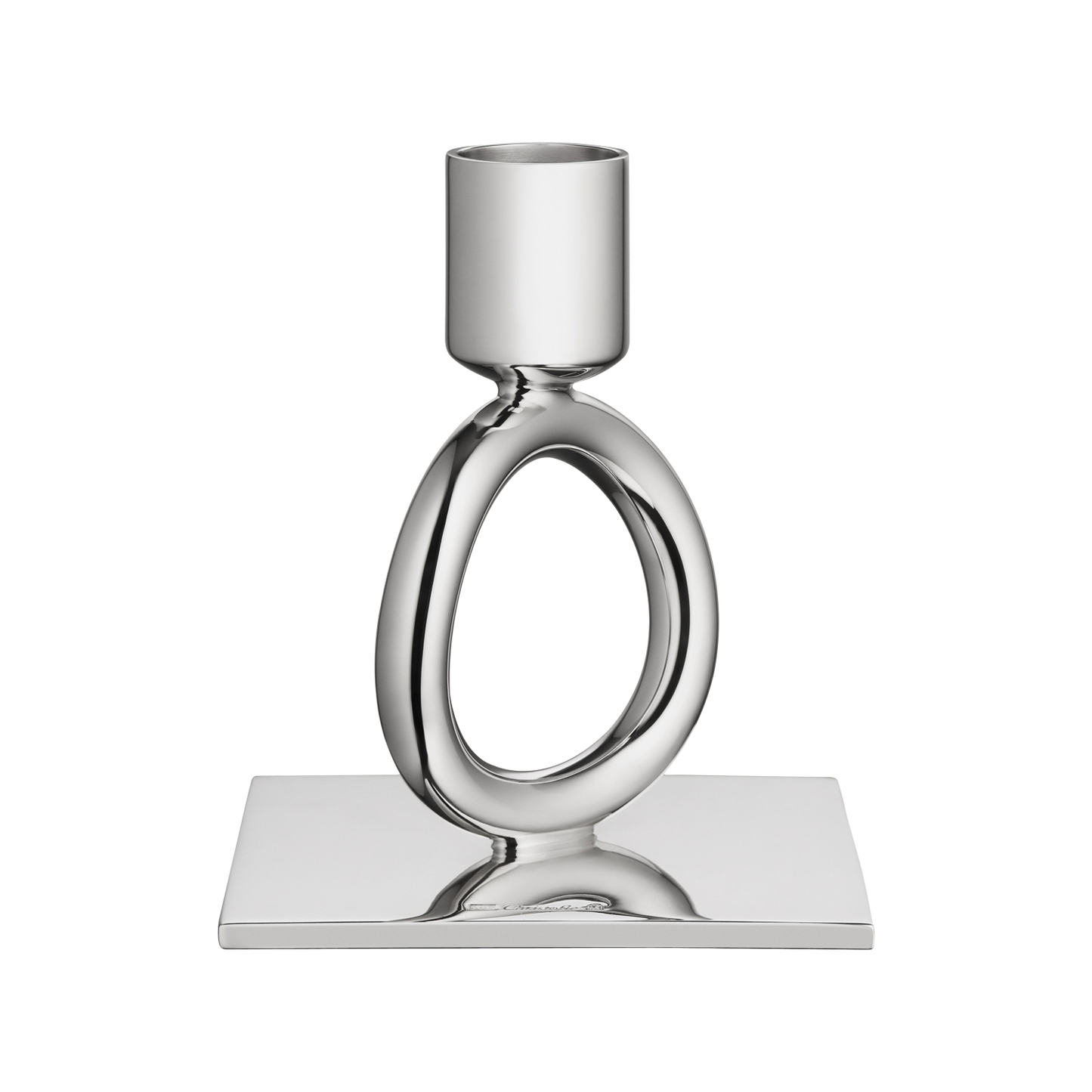 Vertigo Single-Ring Candlestick Holder