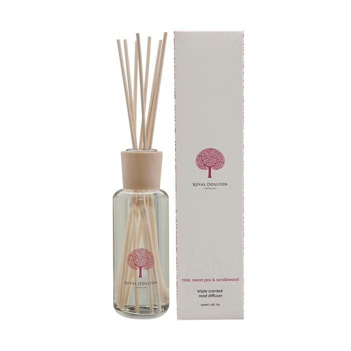 Rose, Sweet Pea & Sandalwood Mini Reed Diffuser