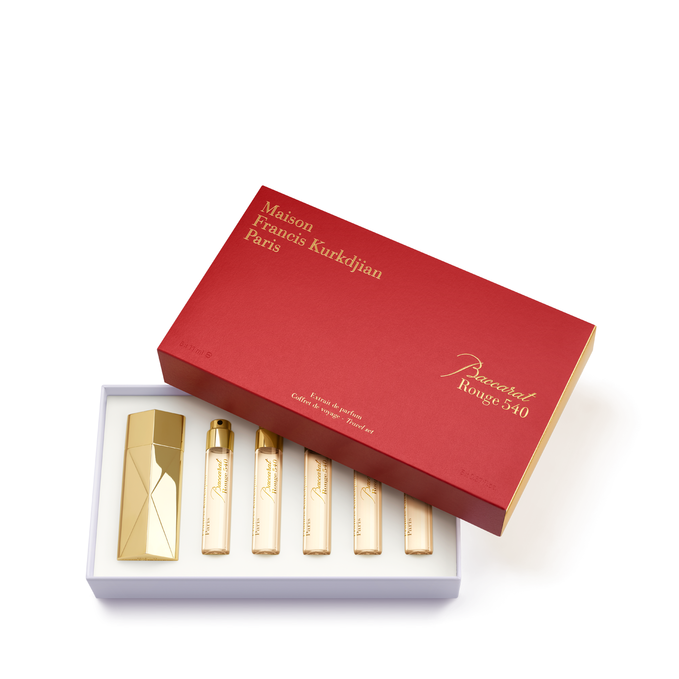 Baccarat Rouge 540 Extrait de parfum Travel set