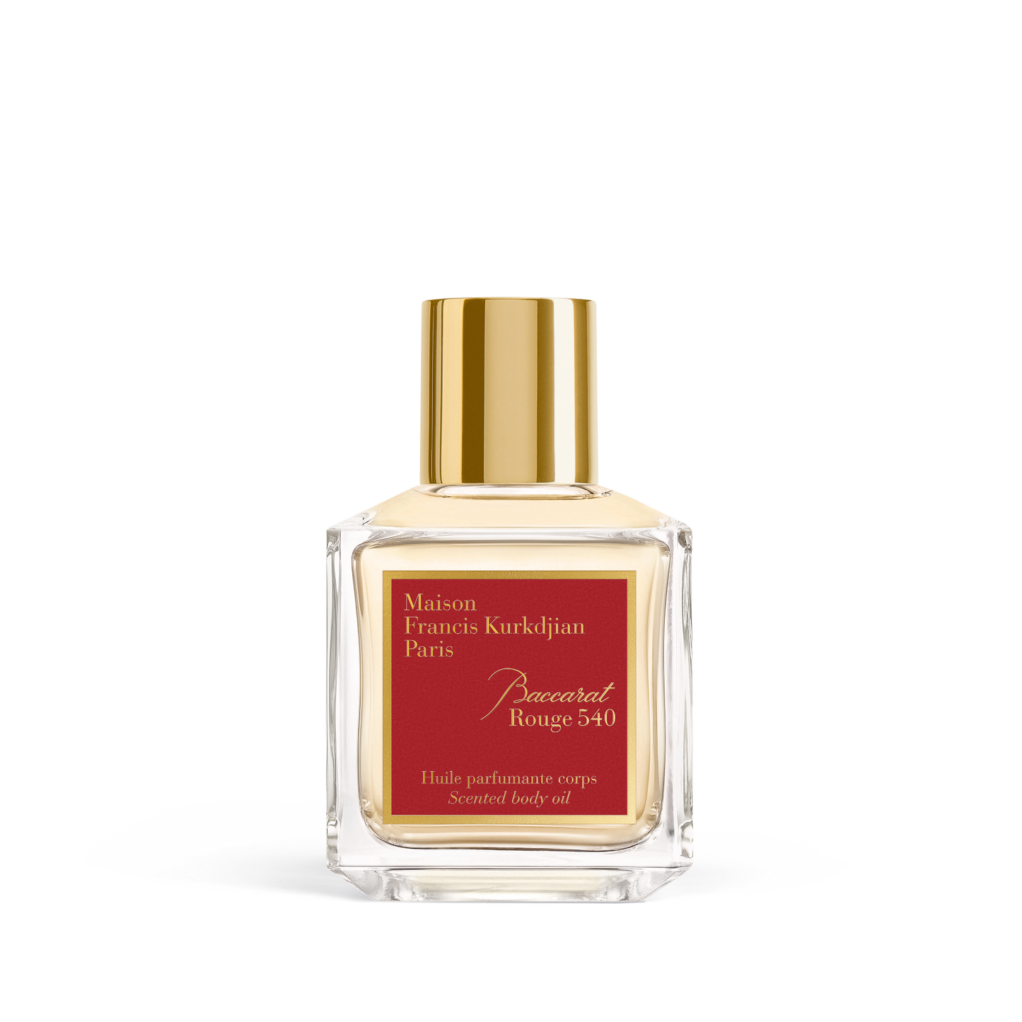 Baccarat Rouge 540 Scented Body Oil