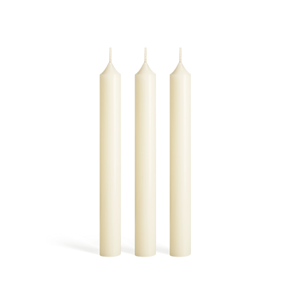 Mon beau Sapin Trio of Scented Dinner Candles
