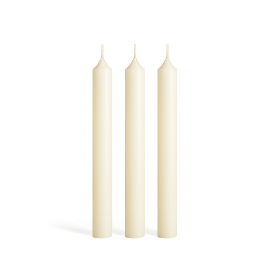 Mon beau Sapin Trio of Scented Dinner Candles