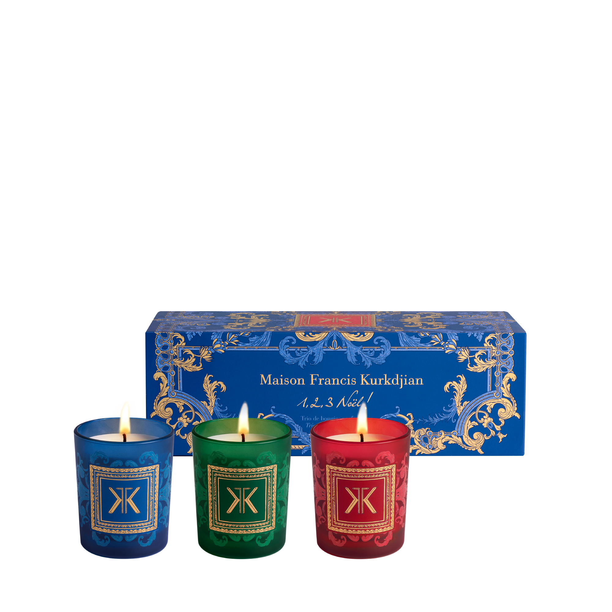 1, 2, 3 Noël ! Limited edition - Trio of scented candles