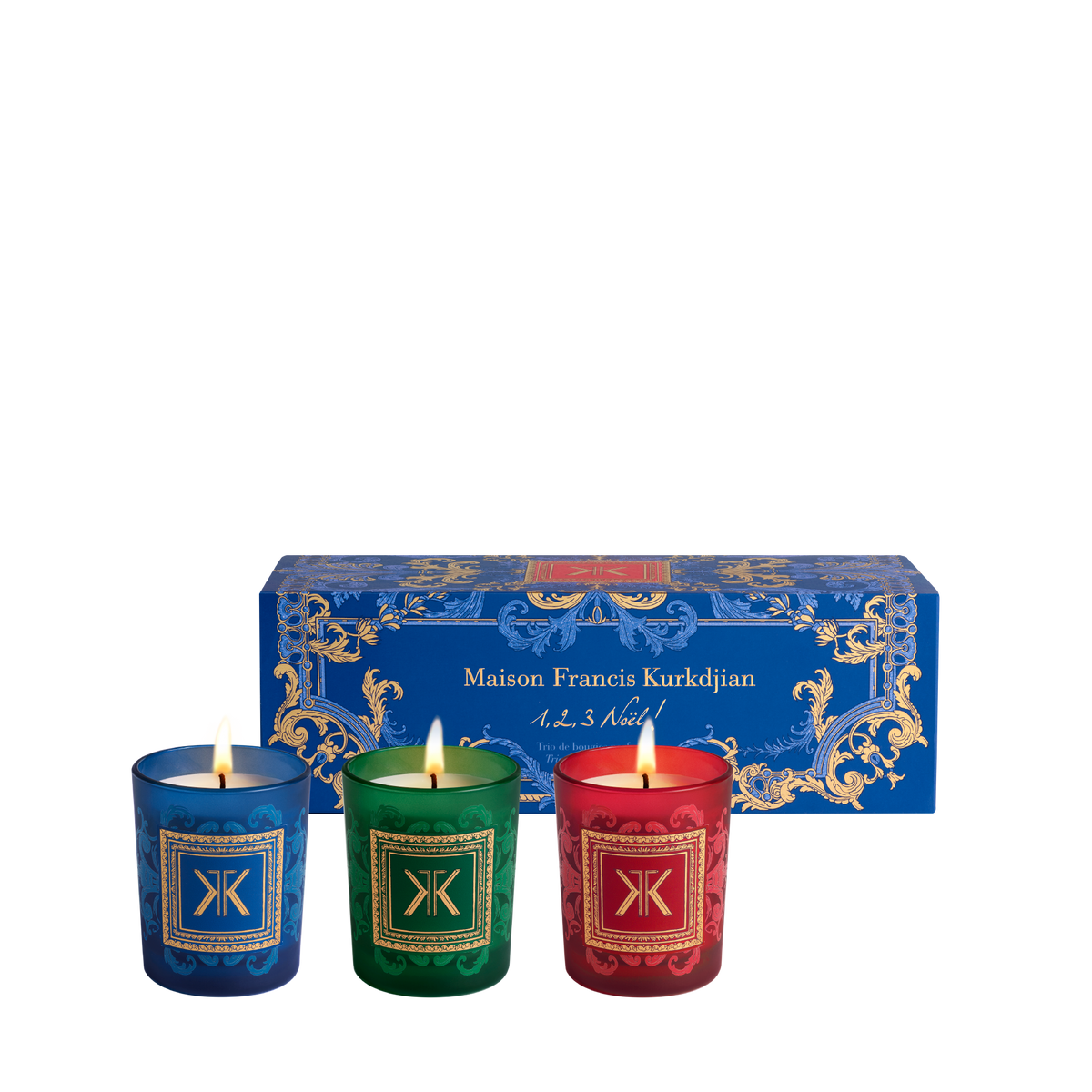 1, 2, 3 Noël ! Limited edition - Trio of scented candles