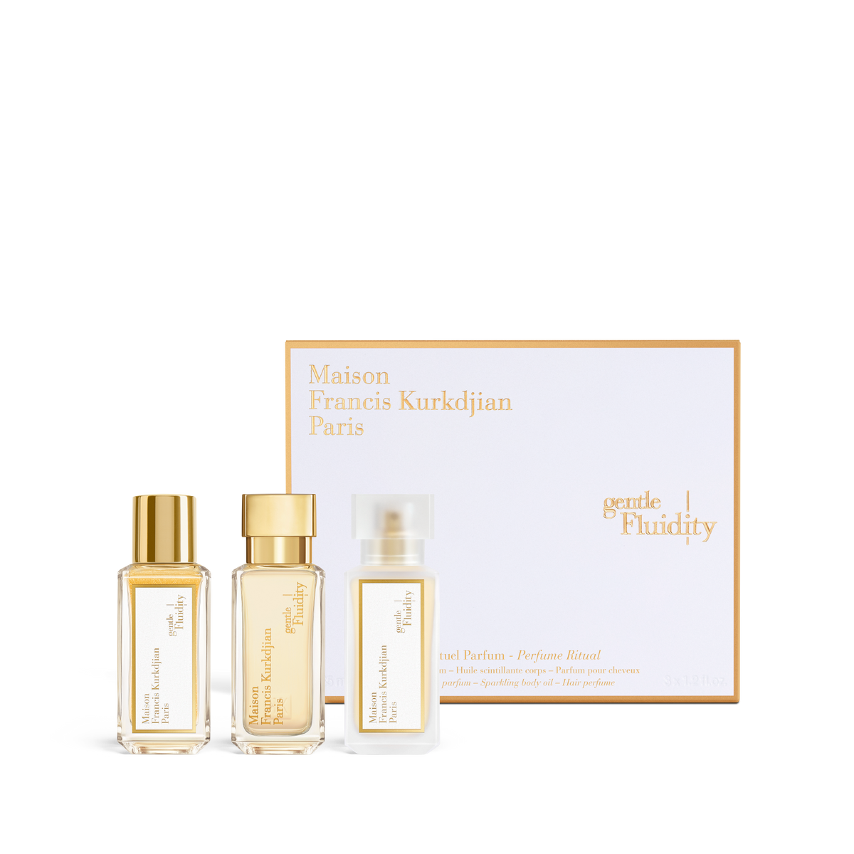 gentle Fluidity Gold Edition - Fragrance ritual set