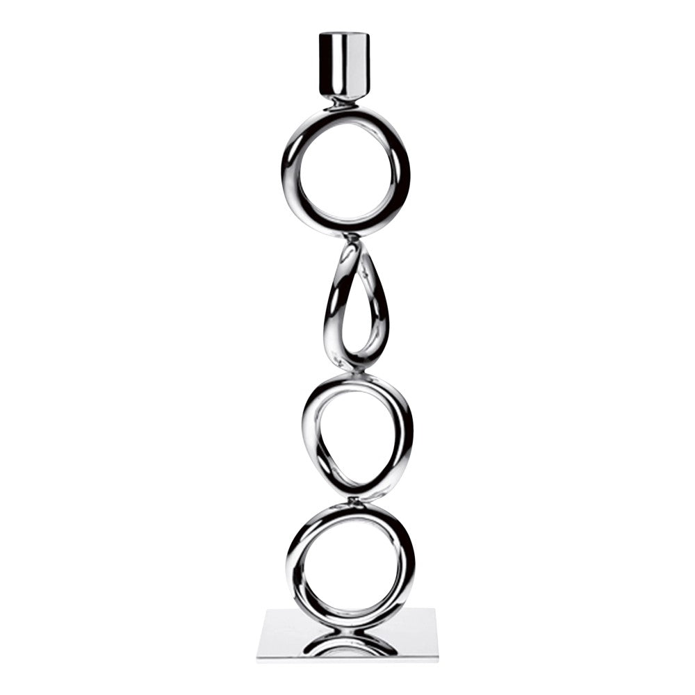 Vertigo Four-Ring Candlestick Holder